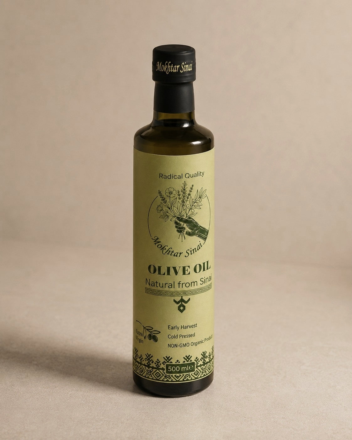 Extra Virgin Olive Oil 500 ml – Mokhtar Sinai