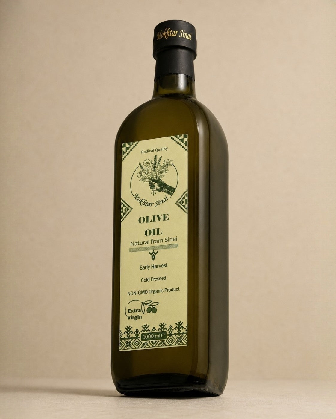 Extra Virgin Olive Oil 1000 ml – Mokhtar Sinai